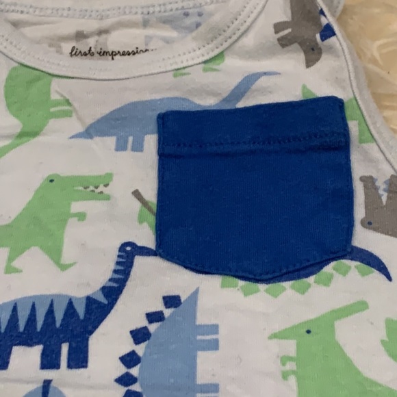 Tank Top Bundle By Old Navy, Place Sport & More in Red/Blue/Green & Dinosaur - Picture 9 of 14